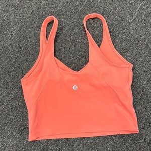 Coral  Top Lululemon Align Tank Top